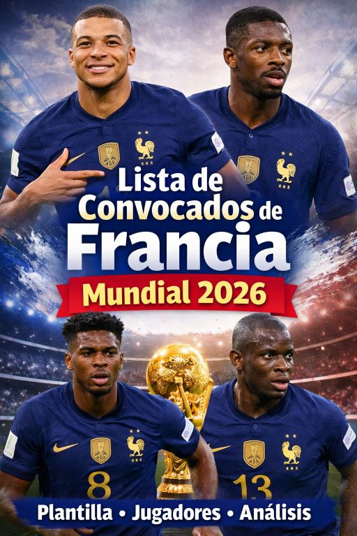 Lista de convocados de Francia Mundial 2026