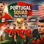 Portugal squad March 2026