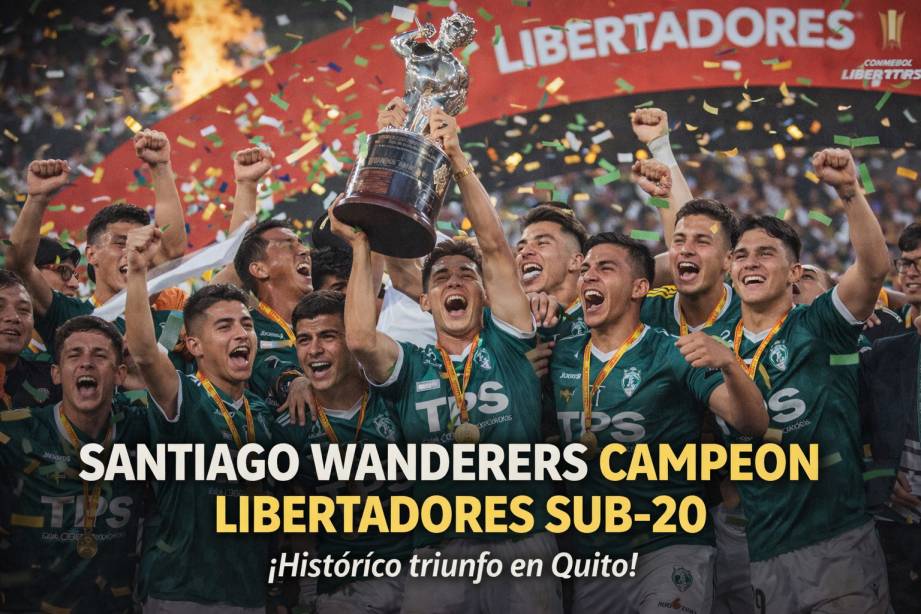 Santiago Wanderers campeón Libertadores Sub-20