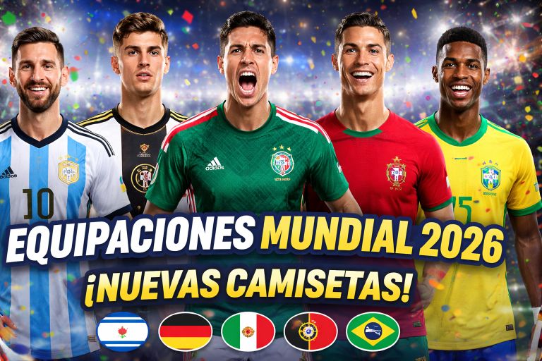 Equipaciones Mundial 2026