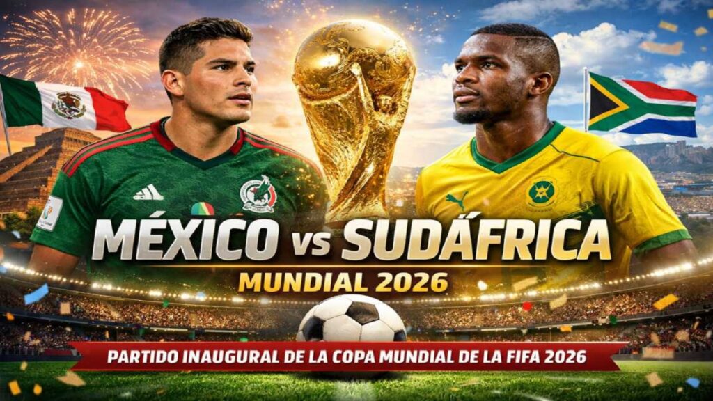 México vs Sudáfrica Mundial 2026