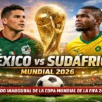 México vs Sudáfrica Mundial 2026