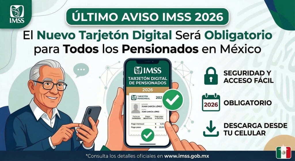 Tarjetón Digital IMSS 2026