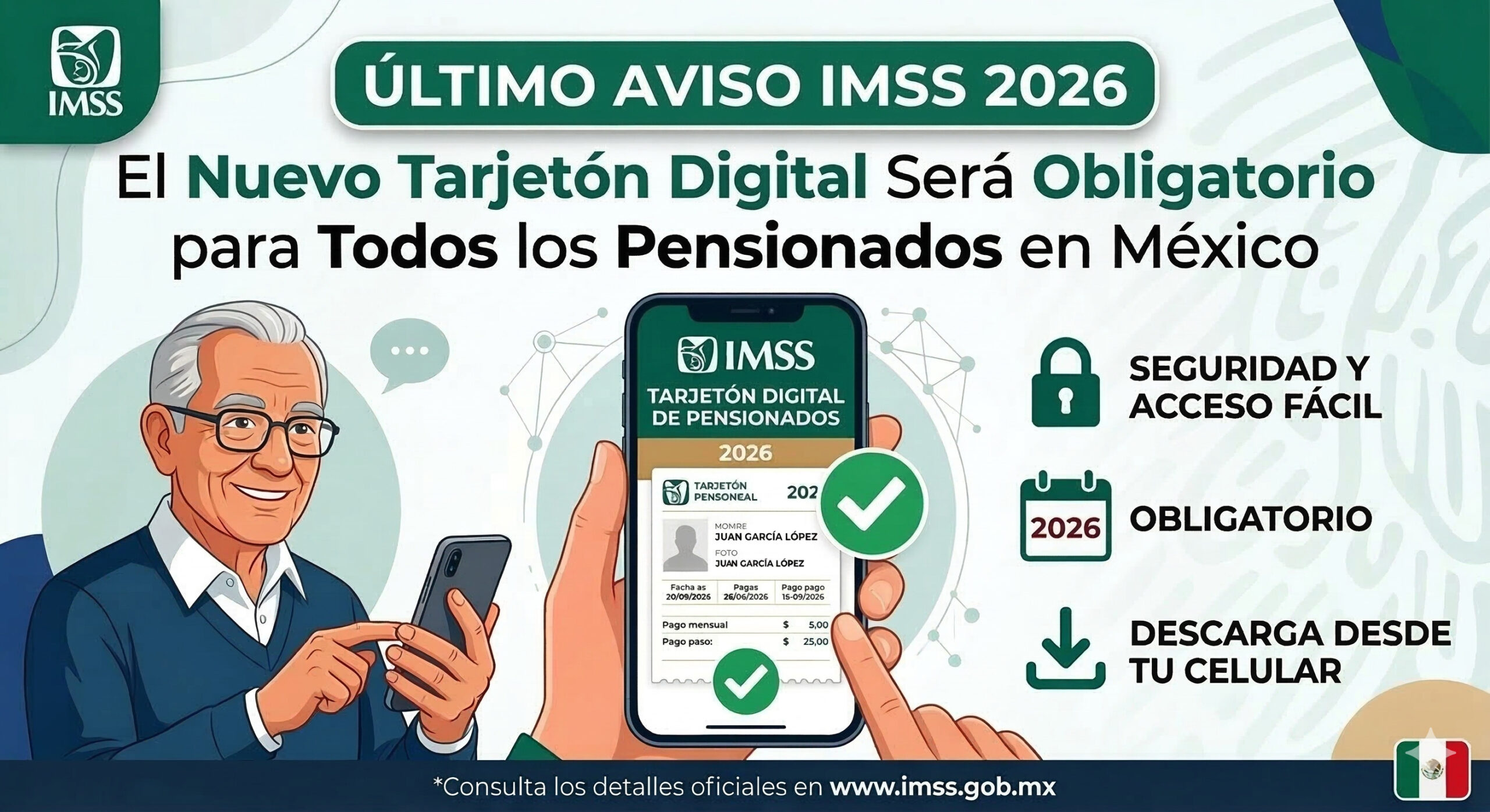 Tarjetón Digital IMSS 2026