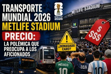 Transporte Mundial 2026 MetLife Stadium precio
