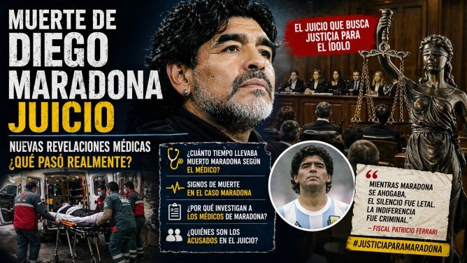 Muerte de Diego Maradona juicio