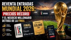 Reventa entradas Mundial 2026
