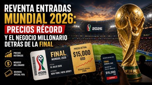 Reventa entradas Mundial 2026