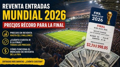 Reventa entradas Mundial 2026