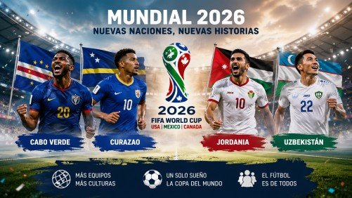 Las selecciones debutantes en el Mundial 2026 están haciendo historia