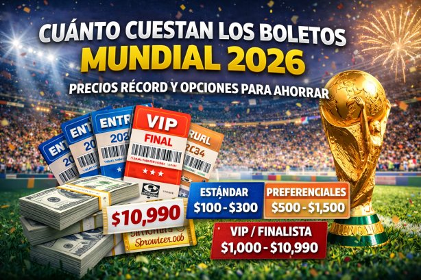 Cuánto cuestan los boletos Mundial 2026