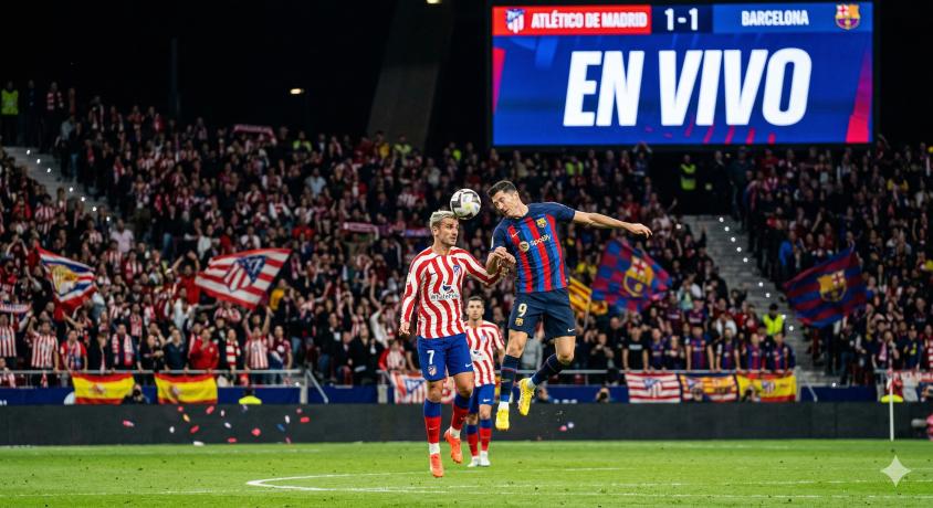 Atlético de Madrid vs Barcelona EN VIVO