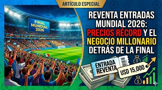 Reventa entradas Mundial 2026