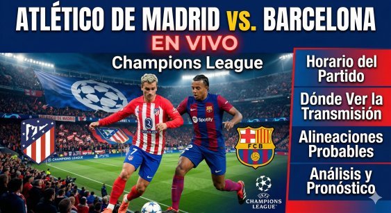 Atlético de Madrid vs Barcelona EN VIVO