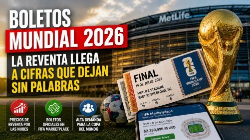 Boletos Mundial 2026 Reventa