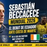Sebastián Beccacece Mundial 2026