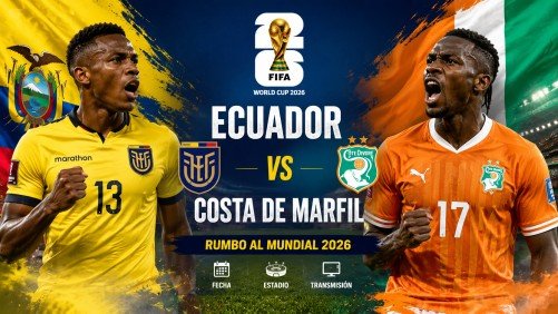 Ecuador vs Costa de Marfil Mundial 2026 con gol de Amad Diallo en el minuto 90