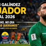 Hernán Galíndez lamenta la derrota de Ecuador ante Costa de Marfil en el Mundial 2026 tras el gol decisivo de Amad Diallo en Filadelfia.