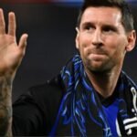 Lionel Messi celebra su gol número 19 en el Mundial 2026 con la selección argentina.