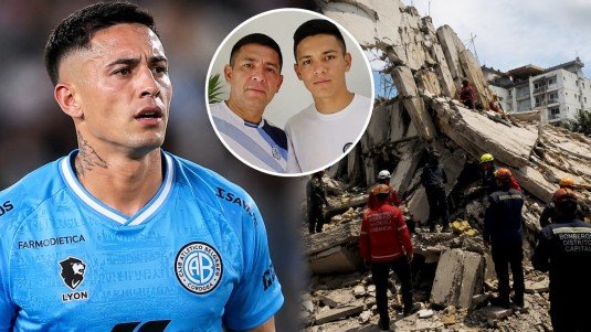 Lucas Trejo familiares fallecidos tras los terremotos en Venezuela durante las labores de rescate en La Guaira