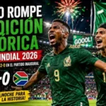 México celebra su histórica victoria 2-0 sobre Sudáfrica en el partido inaugural del Mundial 2026, rompiendo una larga maldición y liderando el Grupo A.